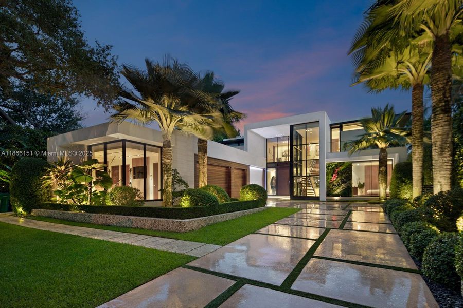 Front exterior of a new home in , Miami, FL, highlighting curb appeal (Image 27). Front exterior of a new home in , Miami, FL, highlighting curb appeal (Image 27).