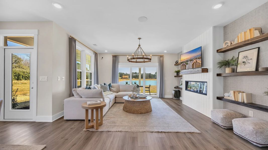 Furnished interior view inside a new home in Chestnut Farms, Longs (Image 11).