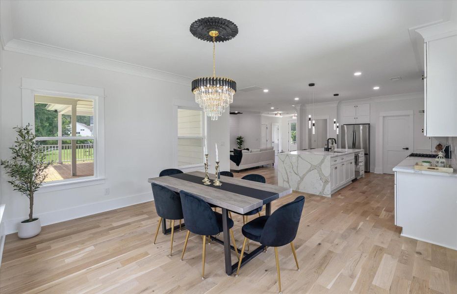 Furnished interior view inside a new home in , Moncks Corner (Image 12).