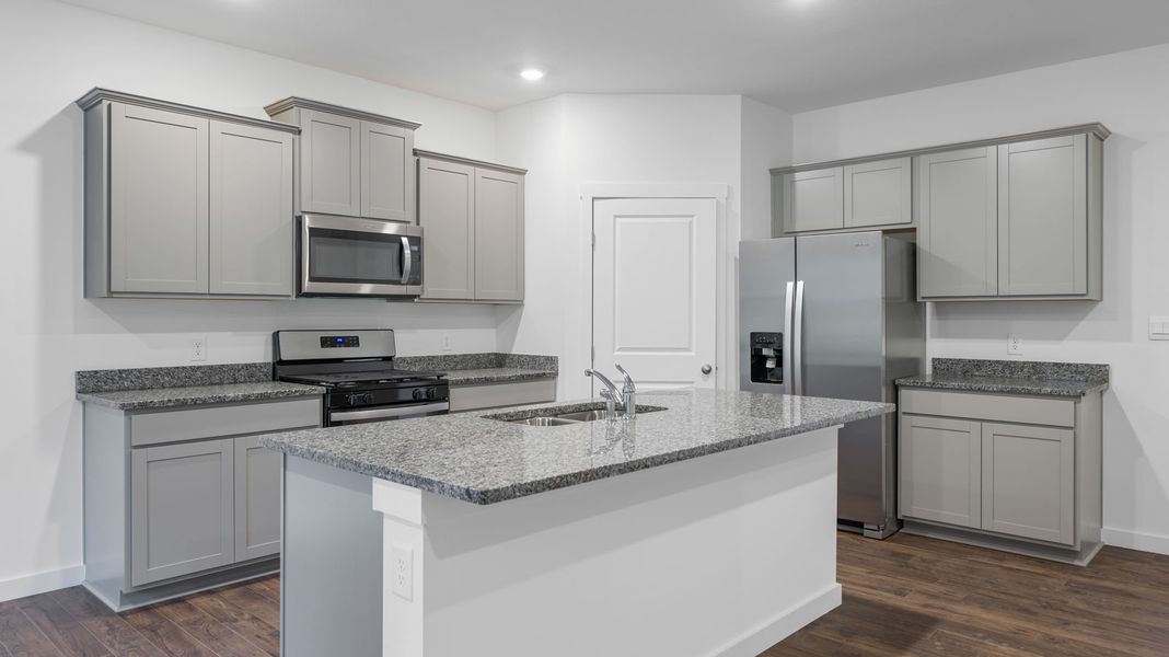 Furnished interior view inside a new home in Hillcrest Landing, McDonald (Image 4).