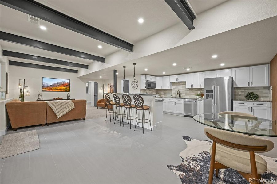 Furnished interior view inside a new home in , Golden (Image 34).