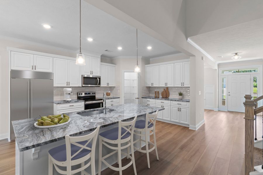 Furnished interior view inside a new home in Windsor, North Augusta (Image 6).