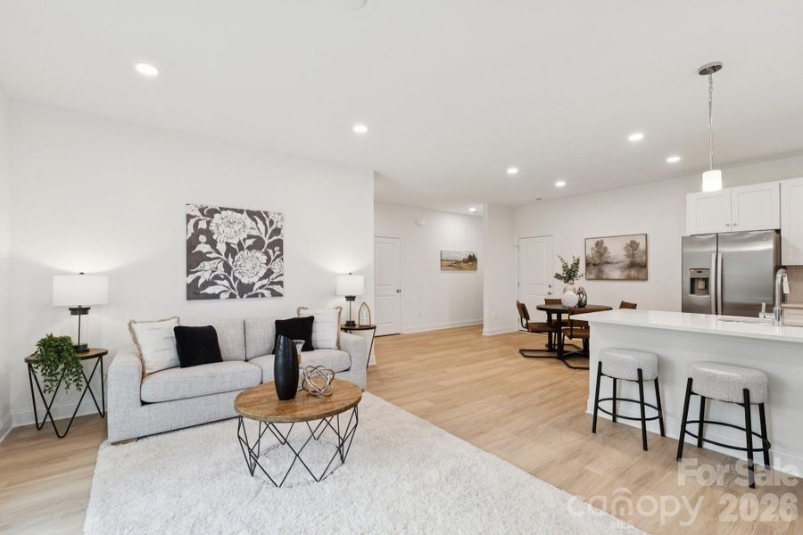 Furnished interior view inside a new home in , Monroe (Image 15).