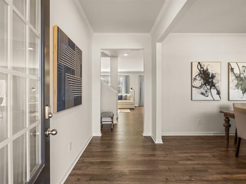 Furnished interior view inside a new home in Thompson Ridge, Dallas (Image 6).