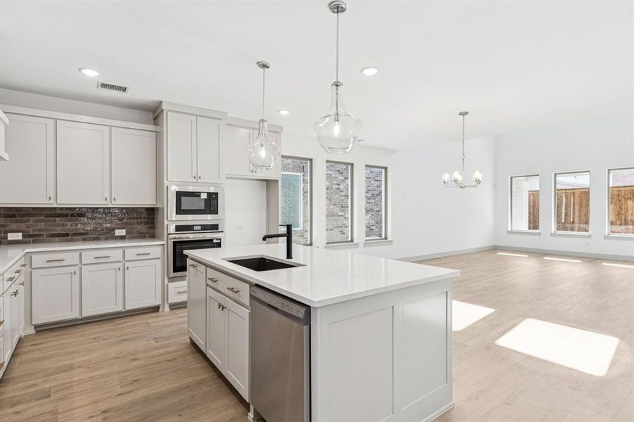 The chef in the family will never be left out of the party in this thoughtfully designed kitchen! The chef in the family will never be left out of the party in this thoughtfully designed kitchen!