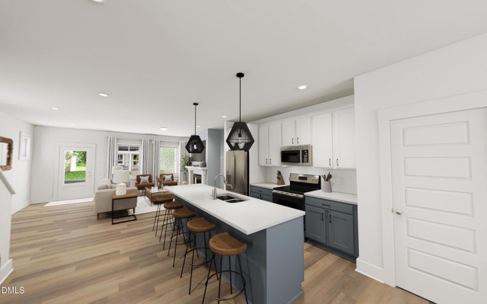 Kitchen with Snoop & Martha Interior
