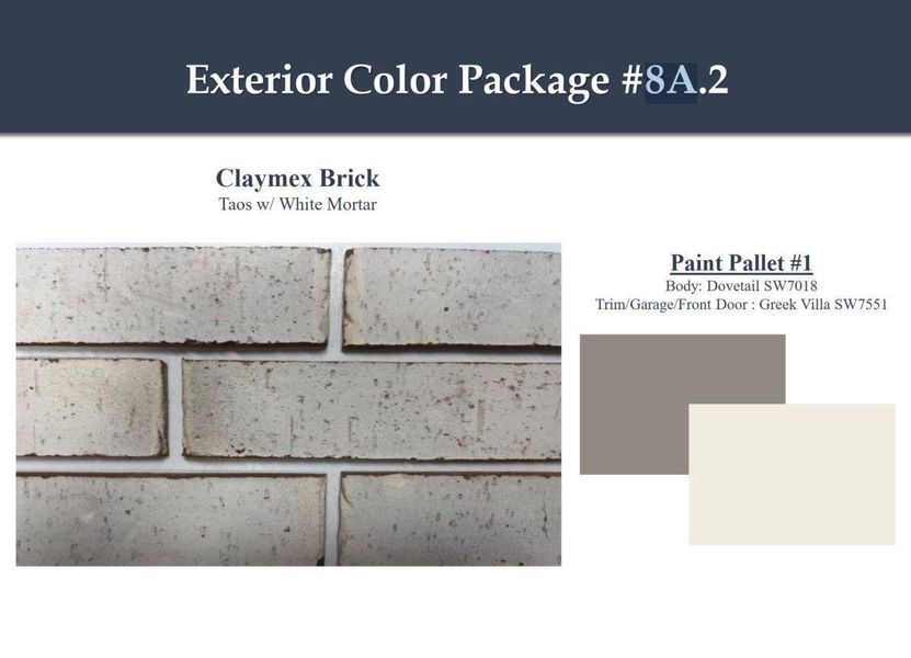 Sample of building materials used in homes in Westridge Cove, Conroe (Image 3). Sample of building materials used in homes in Westridge Cove, Conroe (Image 3).