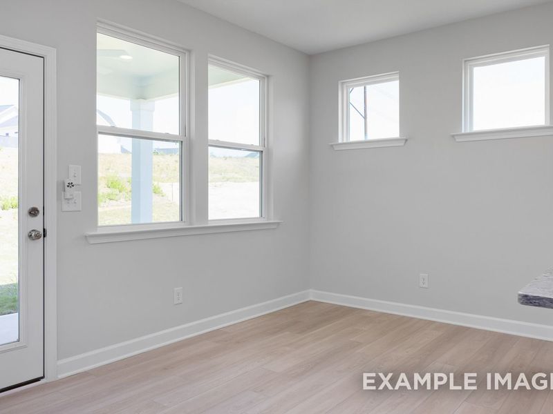 Representative unfurnished interior of a home built from the The Gavin A by Davidson Homes LLC in Gregory Village, Lillington (Image 24).