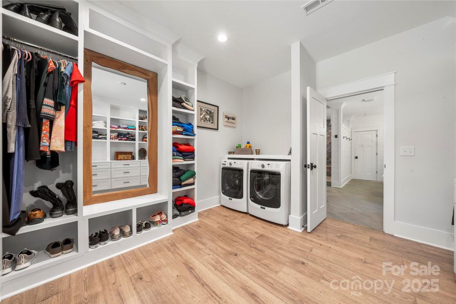 Furnished interior view inside a new home in , Clover (Image 13).
