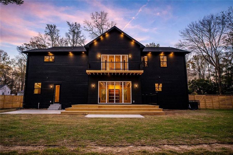 Front exterior of a new home in , Atlanta, GA, highlighting curb appeal (Image 25).