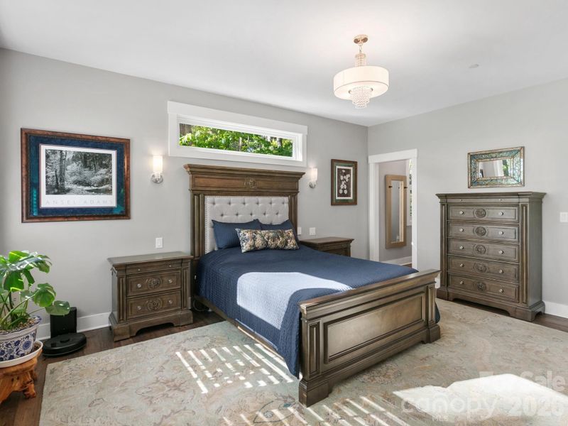 Furnished interior view inside a new home in , Hendersonville (Image 15).