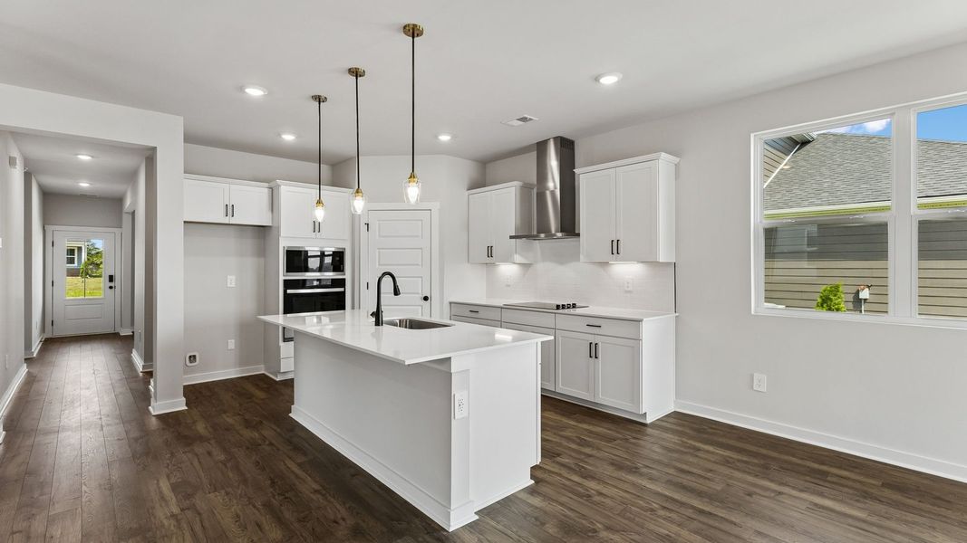 Furnished interior view inside a new home in Reserve at Hickory Ridge, Columbia (Image 8).