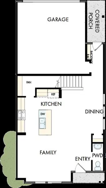 2D floor plan layout of this home in Baseline Foothills Collection, Broomfield, CO (Image 2). 2D floor plan layout of this home in Baseline Foothills Collection, Broomfield, CO (Image 2).