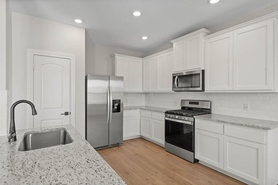 Furnished interior view inside a new home in Princeton Heights, Princeton (Image 4).