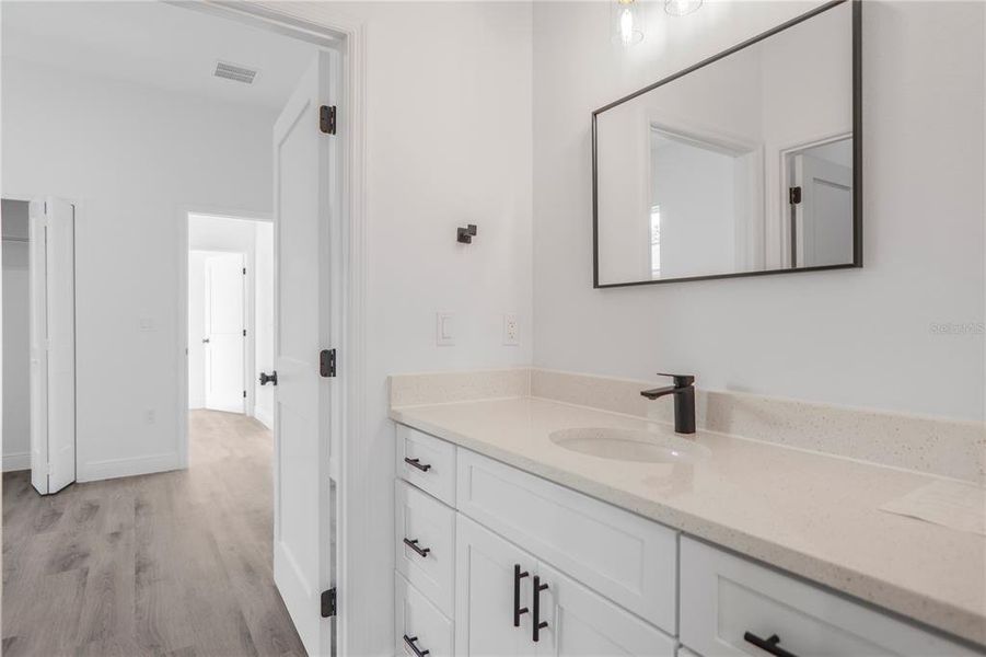 Furnished interior view inside a new home in , Dunnellon (Image 5).