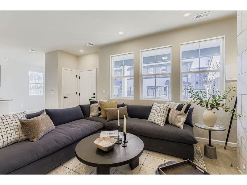 Furnished interior view inside a new home in Waterfield, Fort Collins (Image 8).