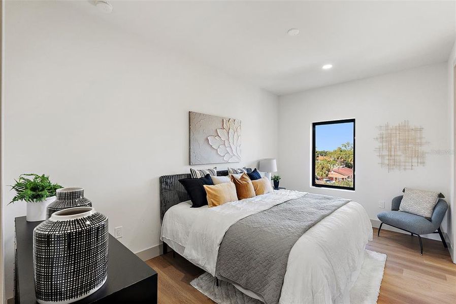 Furnished interior view inside a new home in , Tampa (Image 15).