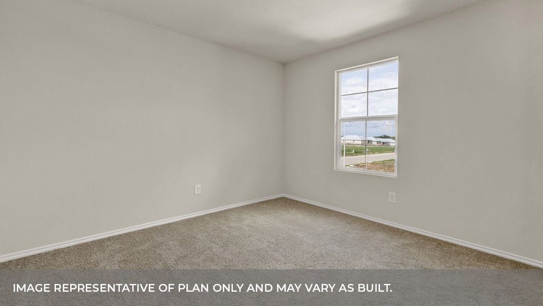 Spacious, unfurnished interior of a new home in Arroyo Ranch, Seguin (Image 28).