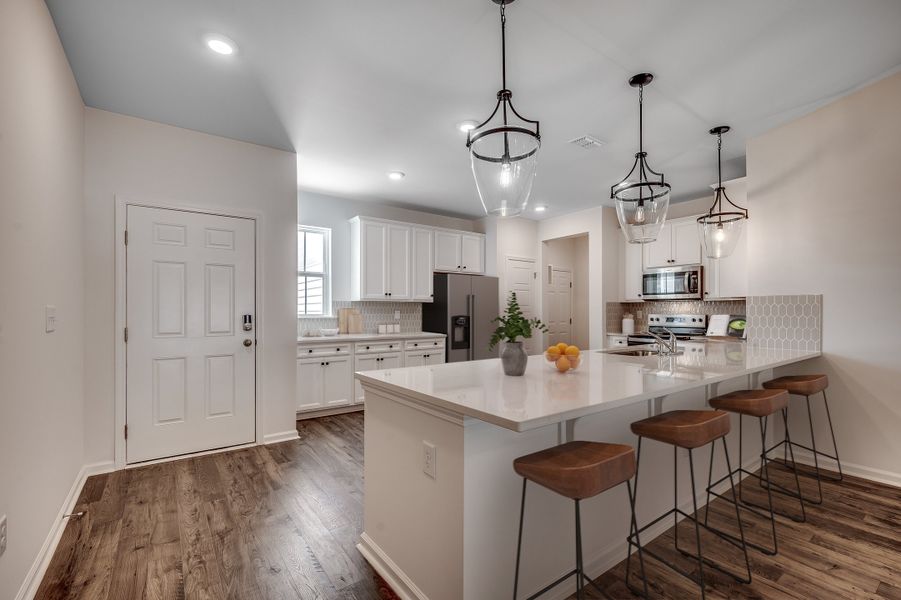 Furnished interior view inside a new home in Sunset Landing, Little River (Image 14).