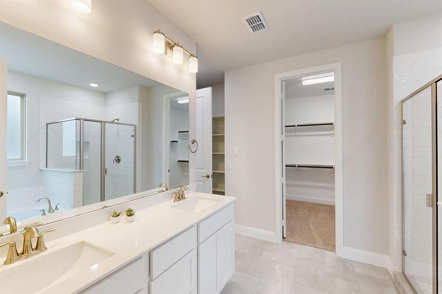 Furnished interior view inside a new home in Aster Park, McKinney (Image 9). Furnished interior view inside a new home in Aster Park, McKinney (Image 9).