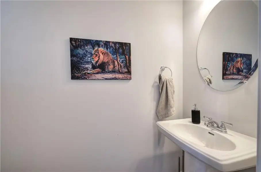 Furnished interior view inside a new home in , Cartersville (Image 18).