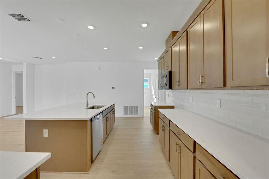 Furnished interior view inside a new home in Green Key Village, Lady Lake (Image 9).
