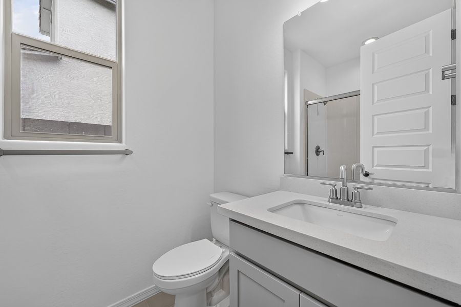 Furnished interior view inside a new home in Ladera Trails, Queen Creek (Image 14).