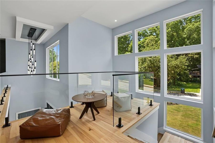Furnished interior view inside a new home in , Marietta (Image 51).