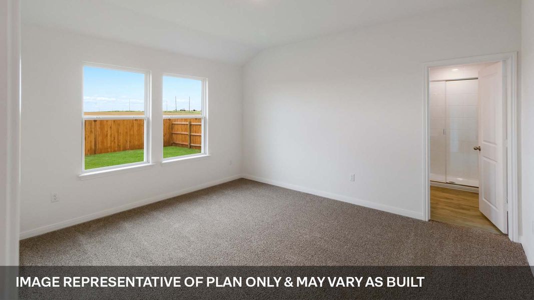 Spacious, unfurnished interior of a new home in Monarch Ranch, Manor (Image 7).