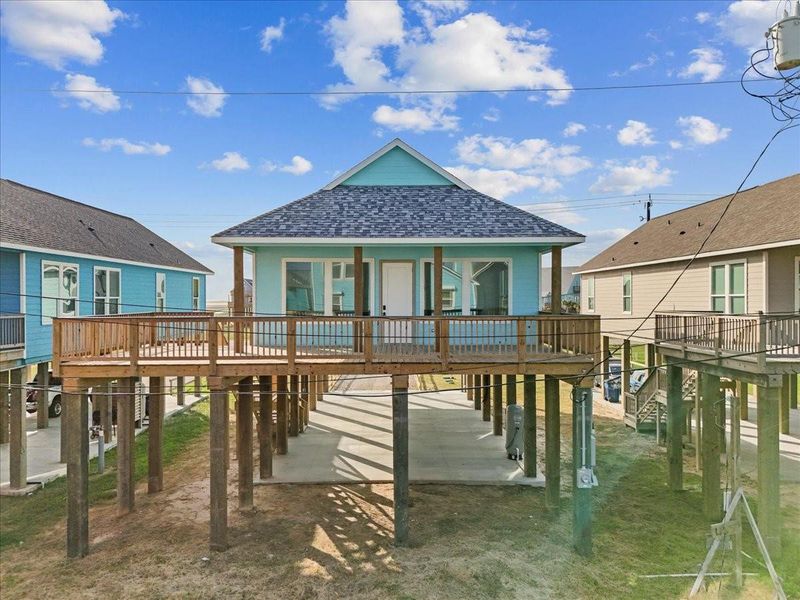 Exterior details and patio area of a home in , Surfside Beach (Image 20). Exterior details and patio area of a home in , Surfside Beach (Image 20).