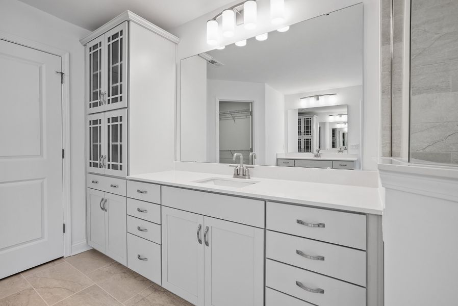 Owner's Bath with Walk-In Shower and Optional Freestanding Tub