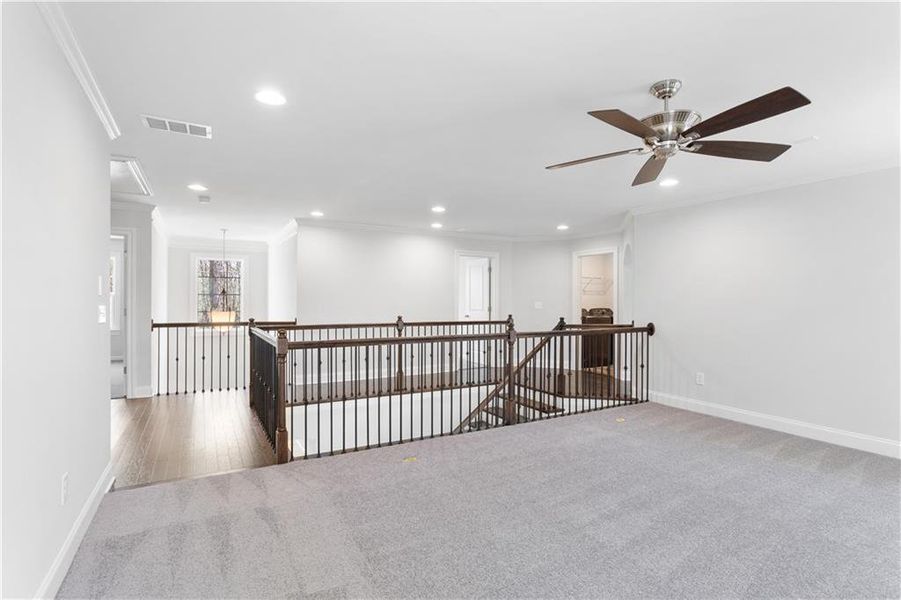 Furnished interior view inside a new home in , Cumming (Image 4).
