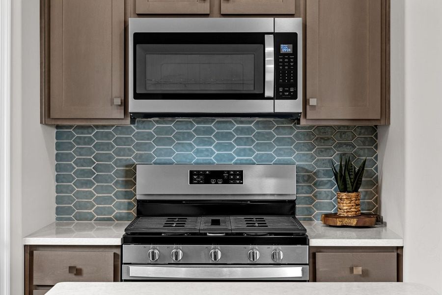 Stainless steel appliances