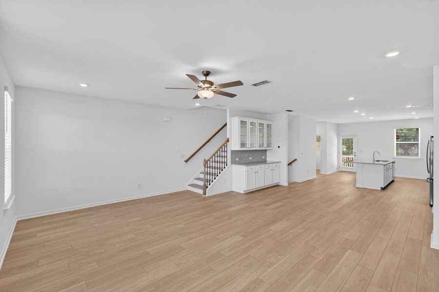 Spacious, unfurnished interior of a new home in Alder Creek, Cumming (Image 15). Spacious, unfurnished interior of a new home in Alder Creek, Cumming (Image 15).