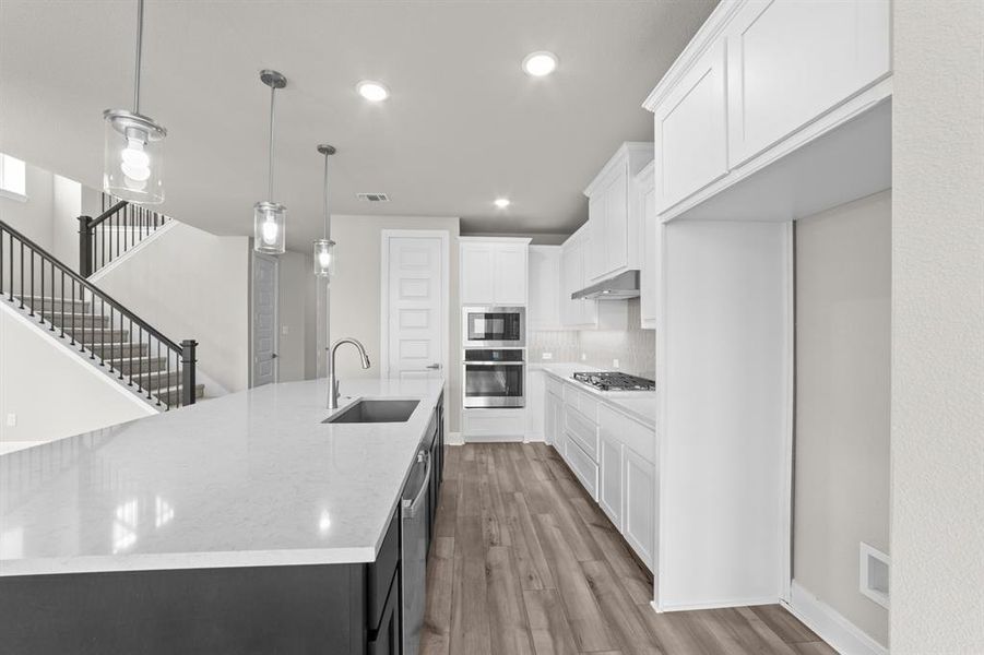 Furnished interior view inside a new home in Highwoods, Fort Worth (Image 10). Furnished interior view inside a new home in Highwoods, Fort Worth (Image 10).