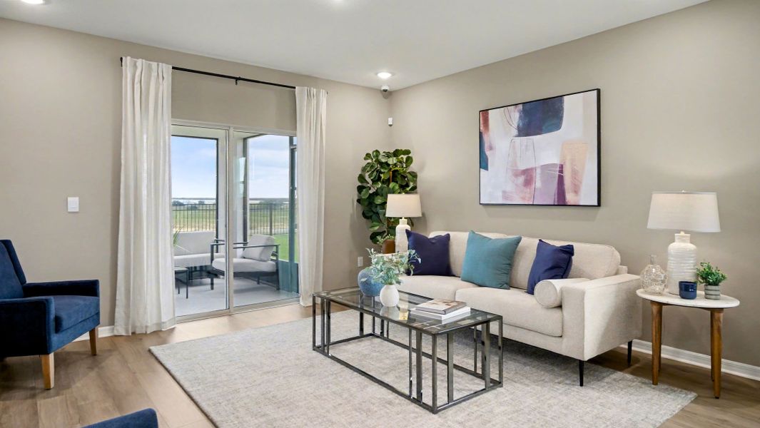 Furnished interior view inside a new home in Marion Oaks, Ocala (Image 14).