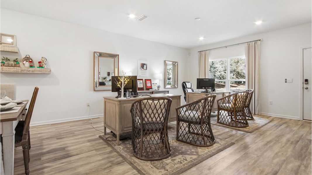 Representative furnished interior of a home built from the Bayberry by D.R. Horton in Owl's Head East, Freeport (Image 7). Representative furnished interior of a home built from the Bayberry by D.R. Horton in Owl's Head East, Freeport (Image 7).