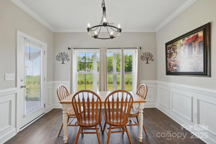 Furnished interior view inside a new home in , Monroe (Image 15).