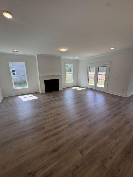 Spacious, unfurnished interior of a new home in Central Estates, Summerville (Image 14). Spacious, unfurnished interior of a new home in Central Estates, Summerville (Image 14).