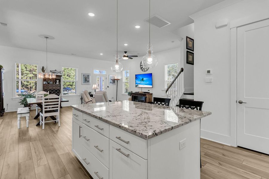 Furnished interior view inside a new home in , Huger (Image 28).