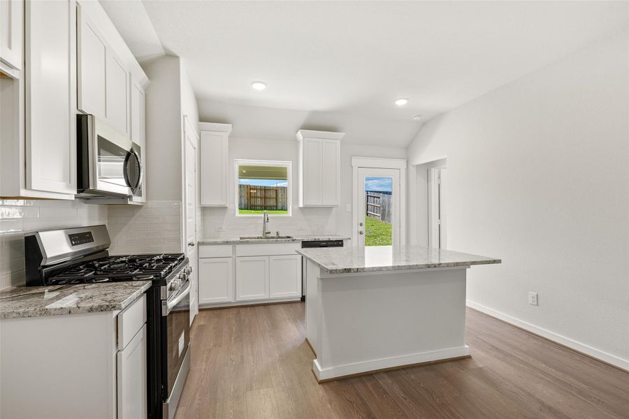 Furnished interior view inside a new home in Mostyn Springs, Magnolia (Image 5). Furnished interior view inside a new home in Mostyn Springs, Magnolia (Image 5).