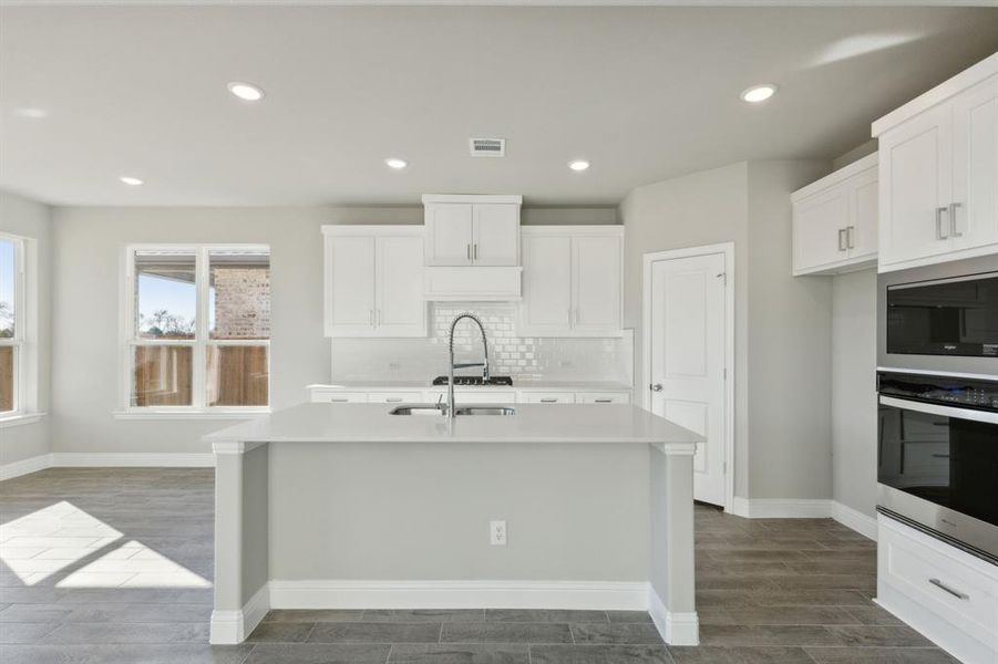 Furnished interior view inside a new home in Sicily, Princeton (Image 4).