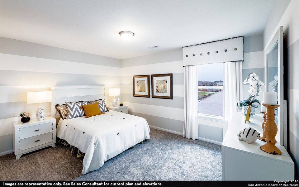 Furnished interior view inside a new home in Hickory Ridge, Elmendorf (Image 16).
