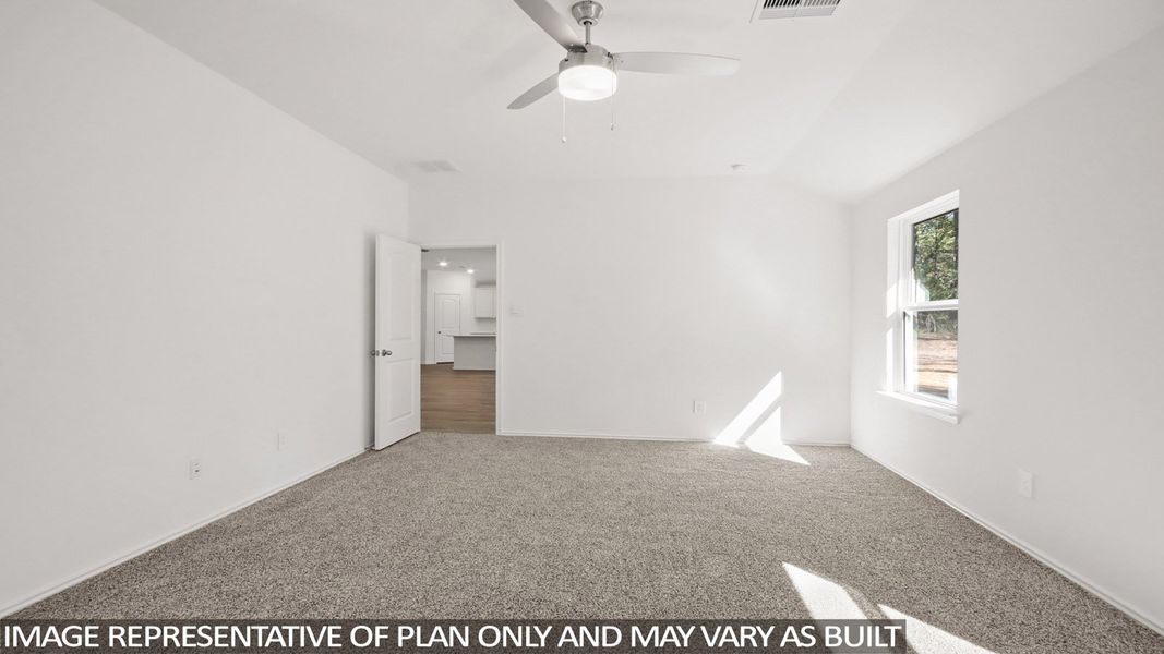 Spacious, unfurnished interior of a new home in Williams Reserve East, Conroe (Image 13).