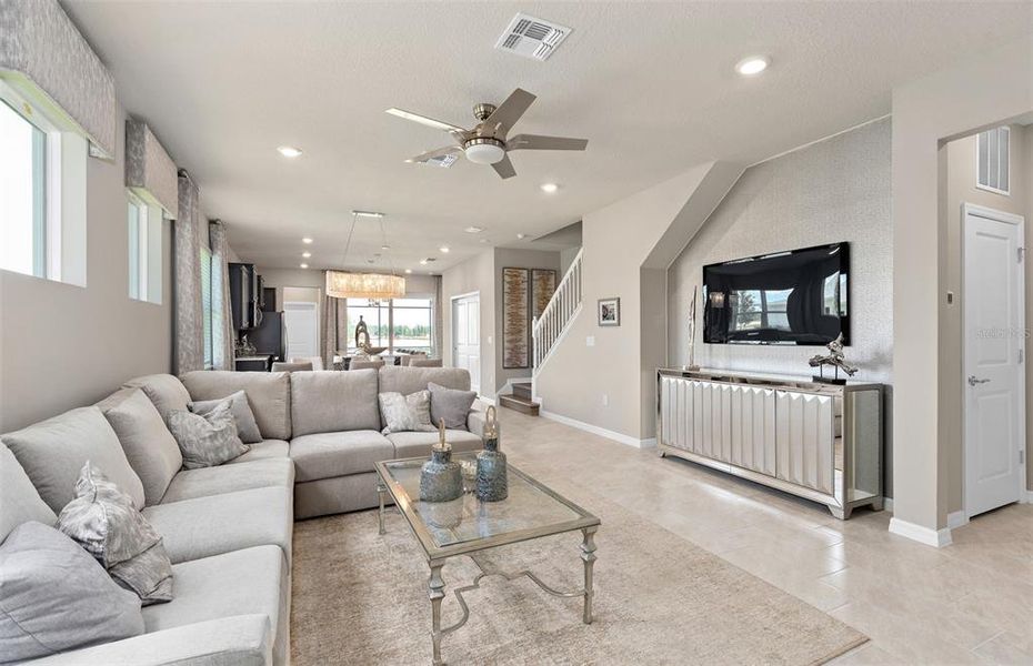 Furnished interior view inside a new home in Windsor Cay Resort, Clermont (Image 31).