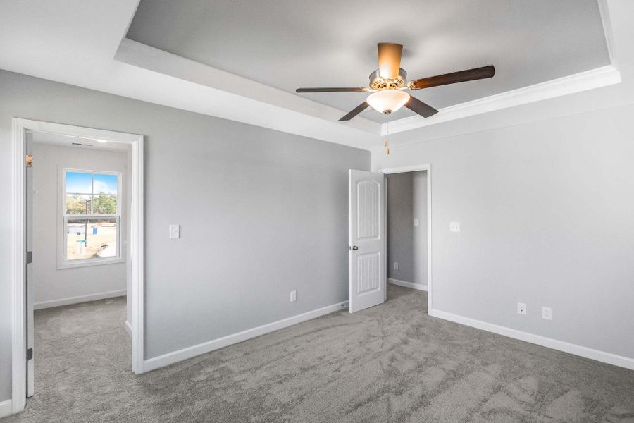 Representative unfurnished interior of a home built from the Springfield by Caviness & Cates Communities in Sutherland Station at Olde Liberty, Franklinton (Image 108). Representative unfurnished interior of a home built from the Springfield by Caviness & Cates Communities in Sutherland Station at Olde Liberty, Franklinton (Image 108).