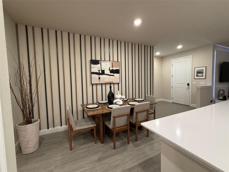 Furnished interior view inside a new home in , St. Cloud (Image 22). Furnished interior view inside a new home in , St. Cloud (Image 22).