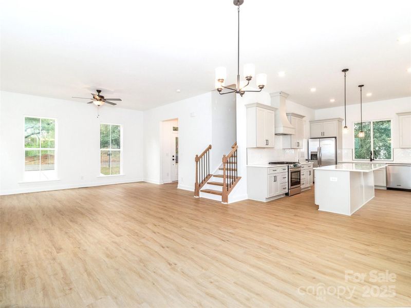 Furnished interior view inside a new home in , Charlotte (Image 30). Furnished interior view inside a new home in , Charlotte (Image 30).
