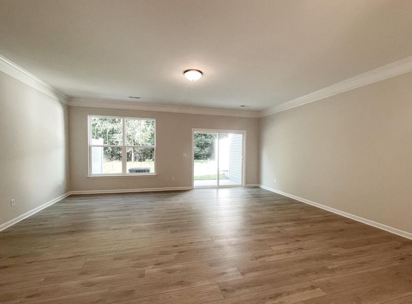 Spacious, unfurnished interior of a new home in Fairview Village Townhomes, Simpsonville (Image 9). Spacious, unfurnished interior of a new home in Fairview Village Townhomes, Simpsonville (Image 9).