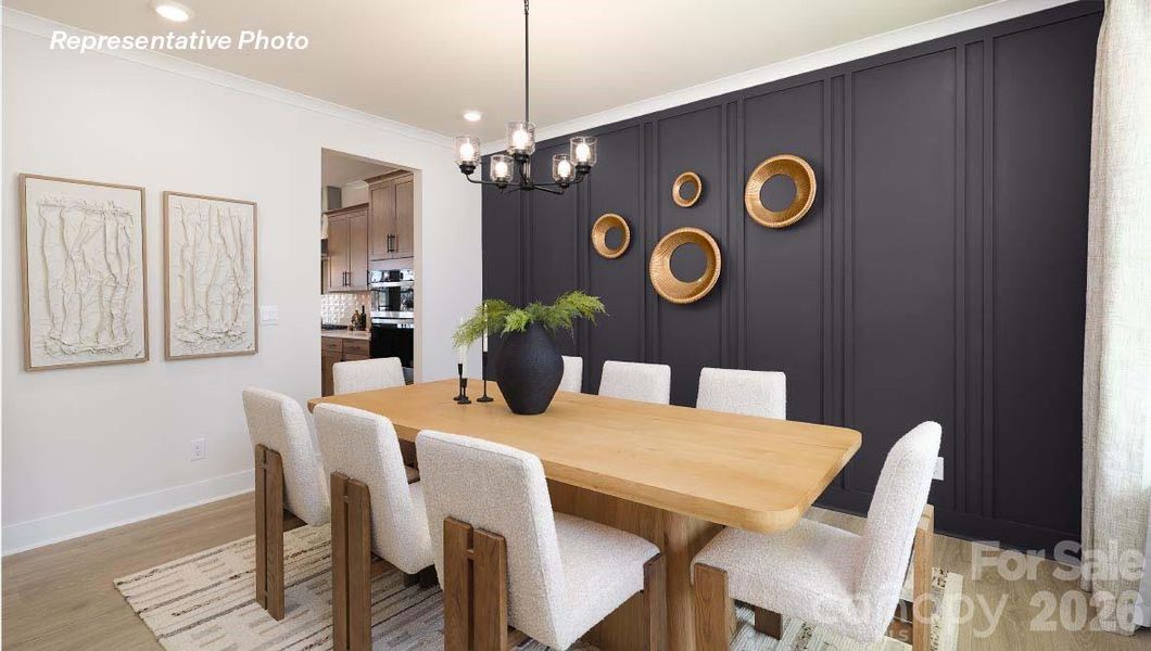 Furnished interior view inside a new home in Westport, York (Image 22).